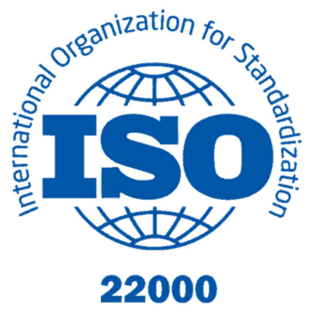 ISO 22000 Certificate